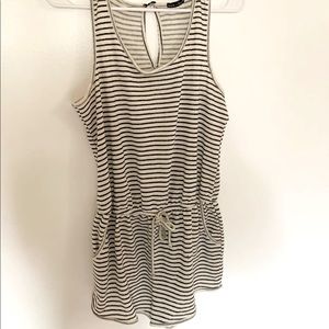 striped romper !